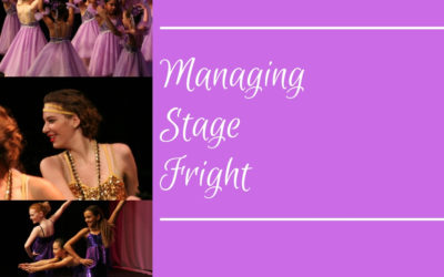 Managing Stage Fright